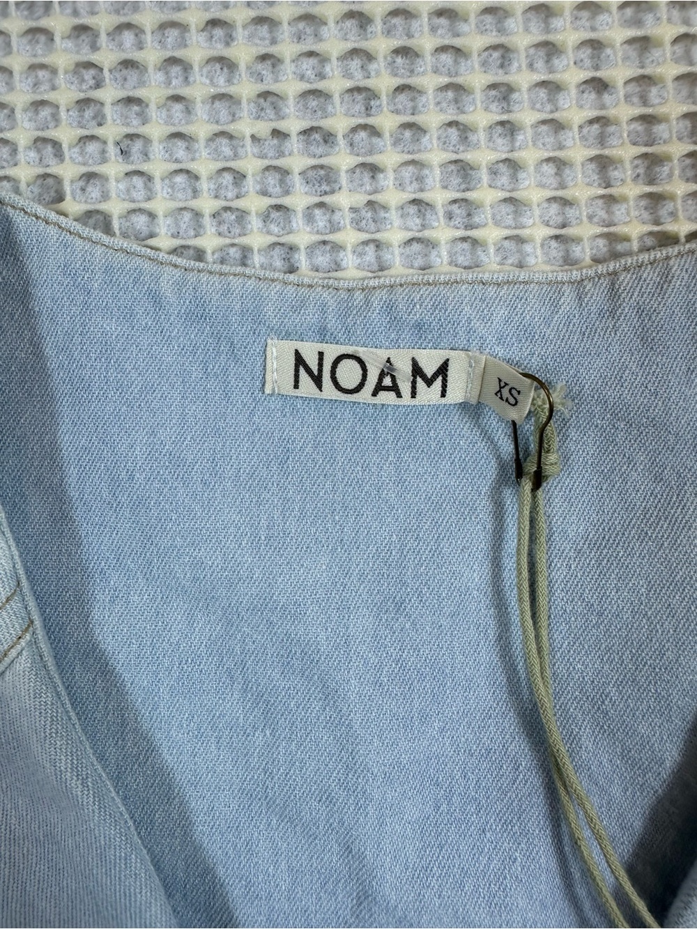 Noam Sandrine Dress in Chambray Blue Size XS NEW NWT - Picture 11 of 11